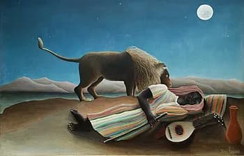sleeping bull